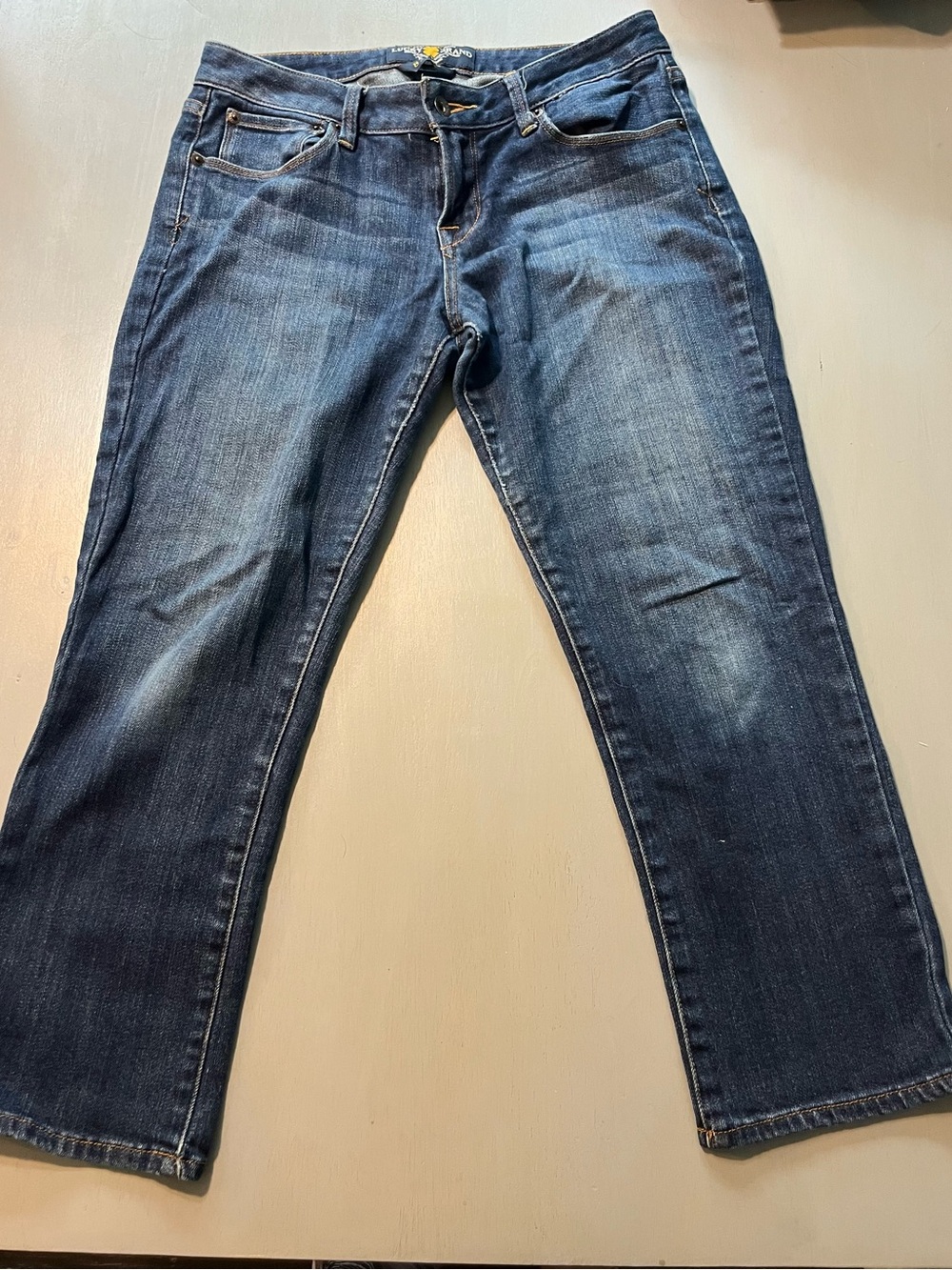 Lucky Brand Lolita Crop Bootcut Jeans - Size 8/29